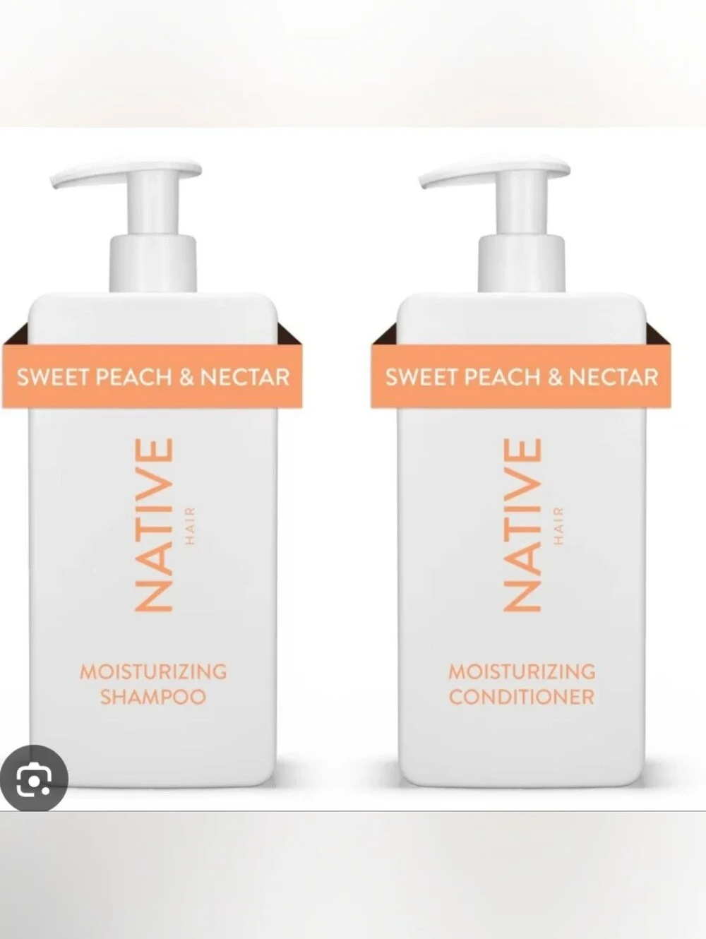 Native Sweet Peach & Nectar Moisturizing Shampoo - Peach